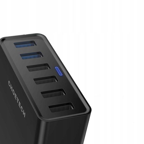 ŁADOWARKA SIECIOWA 6XUSB QUICK CHARGE 3 CHOETECH na Arena.pl