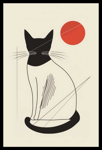 Plakat 30x45cm Czerwony Krąg na Arena.pl