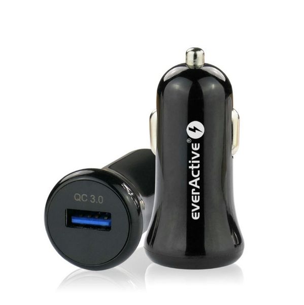 EverActive Ładowarka samochodowa CC-10 USB Quick C zdjęcie 4