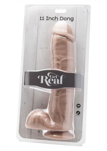 Dildo 11 inch with Balls Light skin tone na Arena.pl