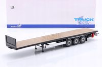 SOLIDO Naczepa platformowa Transport trailer 2023 black/light brown 1:24