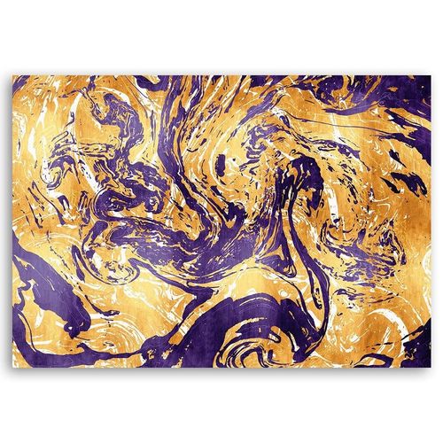 Deco Panel, Fioletowa kompozycja 60x40 na Arena.pl