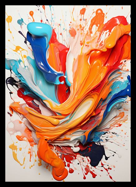 Plakat 25x35cm Taneczne Fale zdjęcie 2