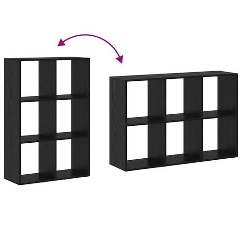 Szafka na książki Czarny dąb 69,5 x 29 x 103,5 cm na Arena.pl