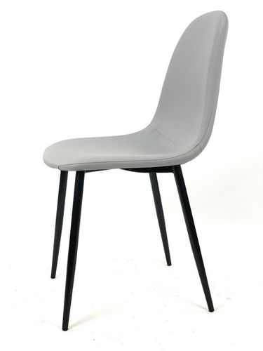 Krzesło tapicerowane GIULIA GREY PU na Arena.pl