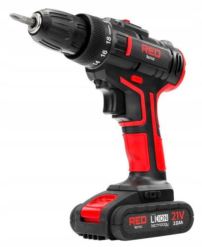 WIERTARKO WKRĘTARKA AKUMULATOROWA 21V MOCNA WKRĘTAK ZAKRĘTARKA 2xAKU na Arena.pl