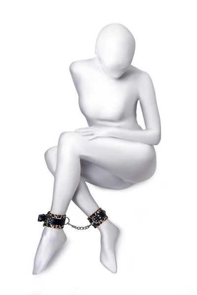 Anonymo Handcuffs, Pu Leather, Print, 27 Cm zdjęcie 1