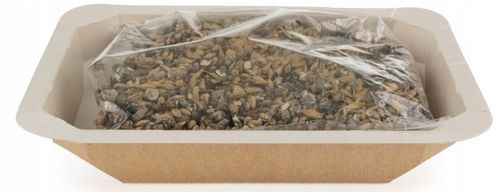 TRAWA DLA KOTA W POJEMNIKU GĘSTA ODKŁACZAJĄCA KOCI PRZYSMAK SMAKOŁYK 4x100G na Arena.pl