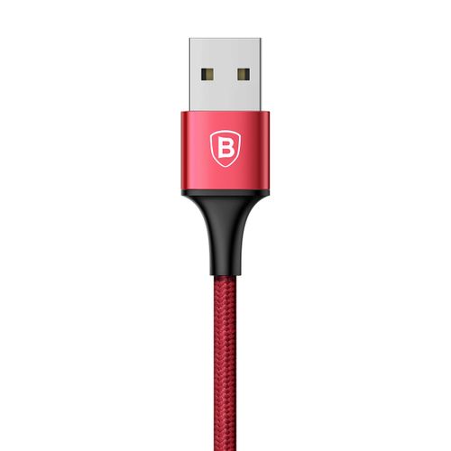 Kabel USB Micro lightning Type-C 3w1 Baseus Rapid czerwony na Arena.pl