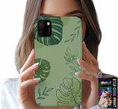 ETUI DO HUAWEI Y5P - ZIELONE LIŚCIE ROŚLINNE WZORY PLECKI