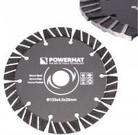 TARCZA DIAMENTOWA DO BRUZDOWNICY PIŁA 133 X 20 PM-TDB-133X4.5X20