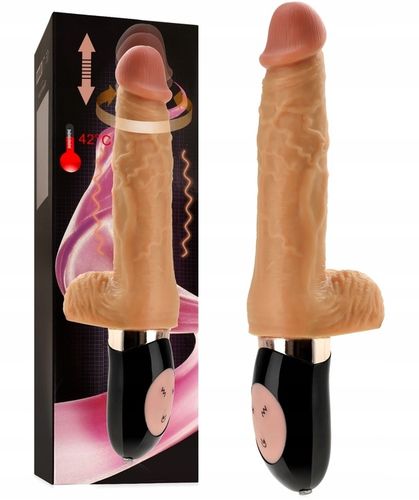 DILDO PENIS WIBRATOR ROTACYJNO-POSUWISTY GÓRA-DÓŁ 60 FUNKCJI GRZANIE 42stC na Arena.pl