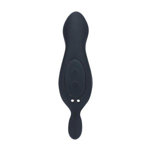 heating and vibrating silicone prostate stimulator - black na Arena.pl