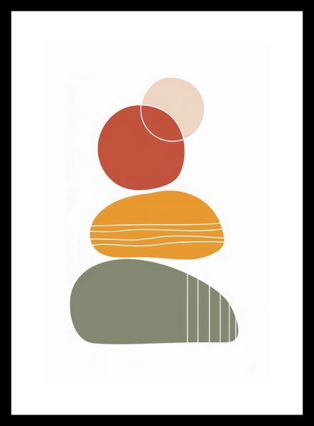 Plakat 20x30cm Formy w Równowadze zdjęcie 3