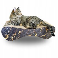 Drapak dla kota MIMI | czarny marmur | 70x23x24 cm | MruuPruu