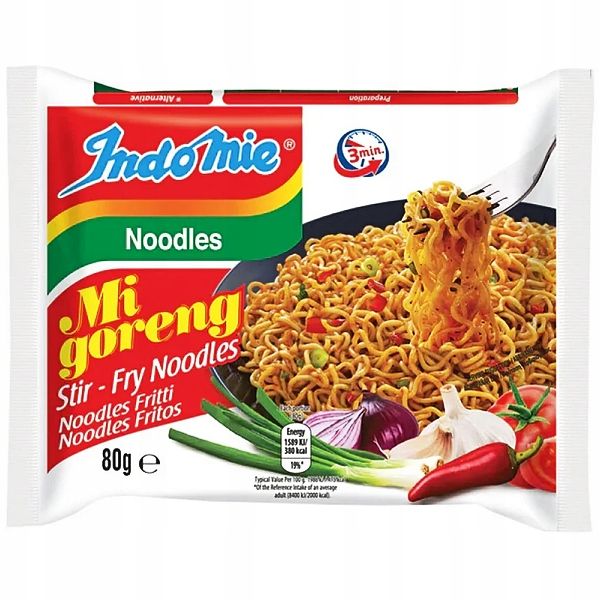 Makaron Instant Mi Goreng cały karton 40 x 80g - Indomie zdjęcie 3