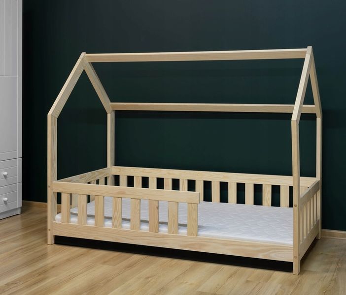 Łóżko sosnowe Domek 80x160cm zdjęcie 4