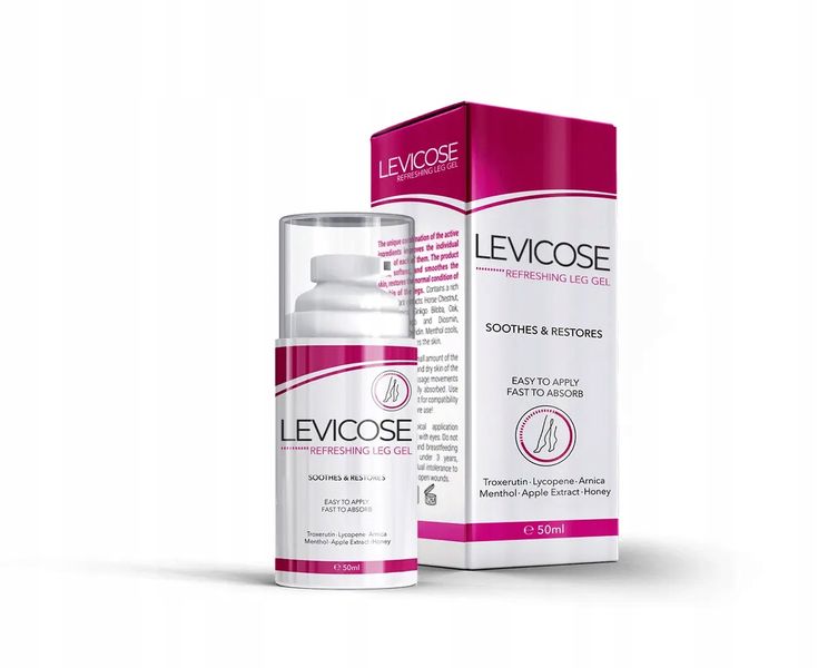 Levicose - Żel do nóg | 50 ml zdjęcie 1