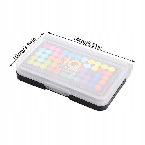 GRA LOGICZNA 3D GRA PLANSZOWA IQ FIT ŁAMIGŁÓWKA 120 WYZWAŃ na Arena.pl