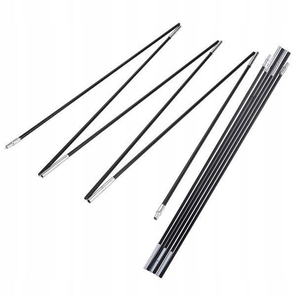 2SZT PAŁĄK STELAŻ NAMIOTU SEGMENT 7PAŁĄKÓW 6MM zdjęcie 1