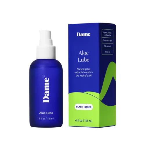 dame products aloe lube 118 ml - nawilżający żel intymny z aloesem na Arena.pl