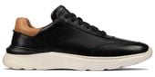 Clarks Półbuty Męskie - SprintLiteLace - rozmiar 40 - Czarna Skóra Licowa
