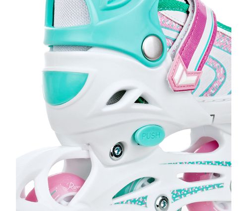 Rolki Regulowane RAVEN Lia PLUS Mint 27-30 Kółka LED na Arena.pl