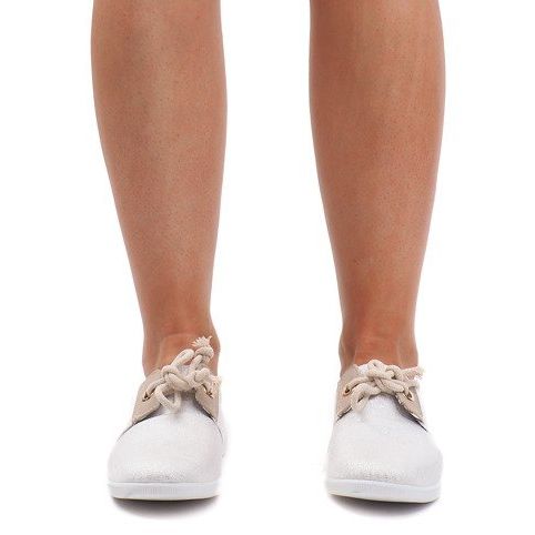 Sznurowane Trampki VT80-3 Silver r.38 na Arena.pl