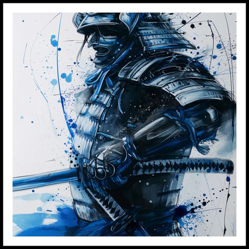 Plakat 70x70cm Samuraj w Błękicie na Arena.pl