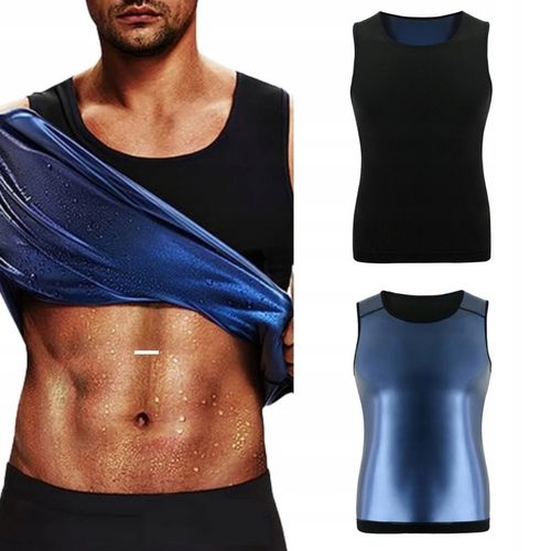 KOSZULKA MĘSKA TRENINGOWA SAUNA ODCHUDZAJĄCA L/XL na Arena.pl