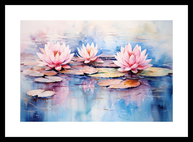 Plakat 30x20cm Spokojne Odbicia zdjęcie 3
