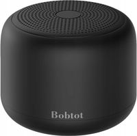 Przenośne głośniki Bluetooth Bobtot bezprzewodowy mini głośnik Czarny
