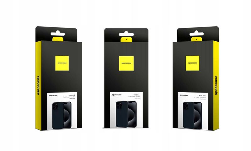 Spacecase Pure Mag Iphone 15 Pro Max Black zdjęcie 13