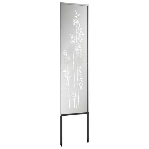 Ekran zapewniający prywatność w ogrodzie Srebrny 32 x 140 cm na Arena.pl