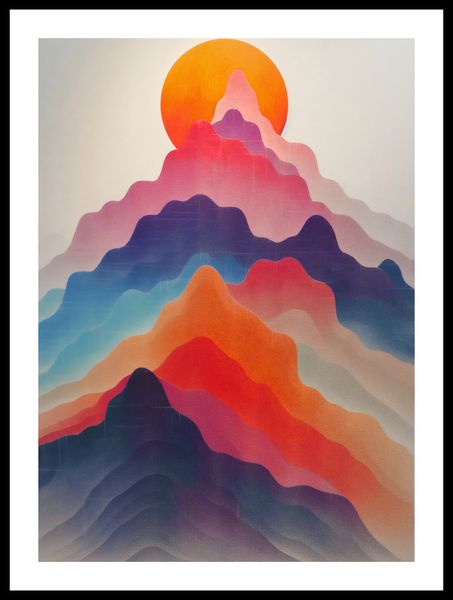 Plakat 39,5x55cm Gama Gór zdjęcie 3