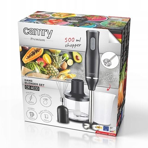 MOCNY Blender Ręczny Wielofunkcyjny Mikser Rozdrabniacz Ubijaczka 800W na Arena.pl