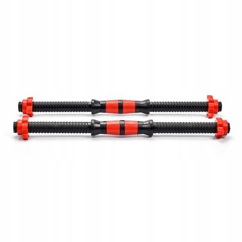 Zestaw kulturystyczny 50kg obciążenia bitumiczne gryf prosty 120cm 25mm na Arena.pl