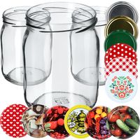 8x Słoik Szklany 540ml Słoiki Dżem + Wieczko fi82