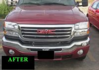 2003-2007 GMC SIERRA- LIstwy chrom grill chromowan