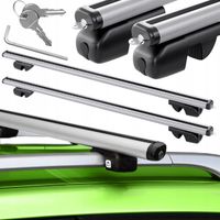 Bagażnik dachowy bazowy belki na relingi do Volvo XC70 SUV 2007-2016