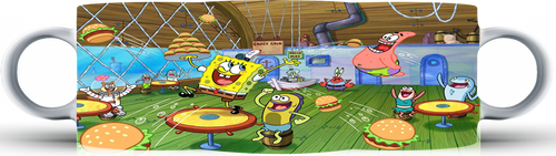 Kubek ceramiczny Spongebob na Arena.pl