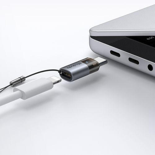 mcdodo adapter przejściówka usb-c usb typ c do lightning iphone 17 pro led na Arena.pl