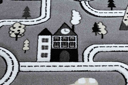 RUG/LU/TINIES/TOWN/GREY/80x150 na Arena.pl