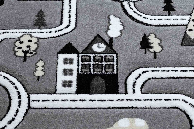 RUG/LU/TINIES/TOWN/GREY/80x150 zdjęcie 4