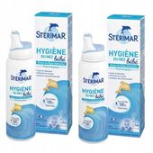 Spray do nosa dla dzieci Sterimar higiena nosa baby 100 ml Zestaw 2x