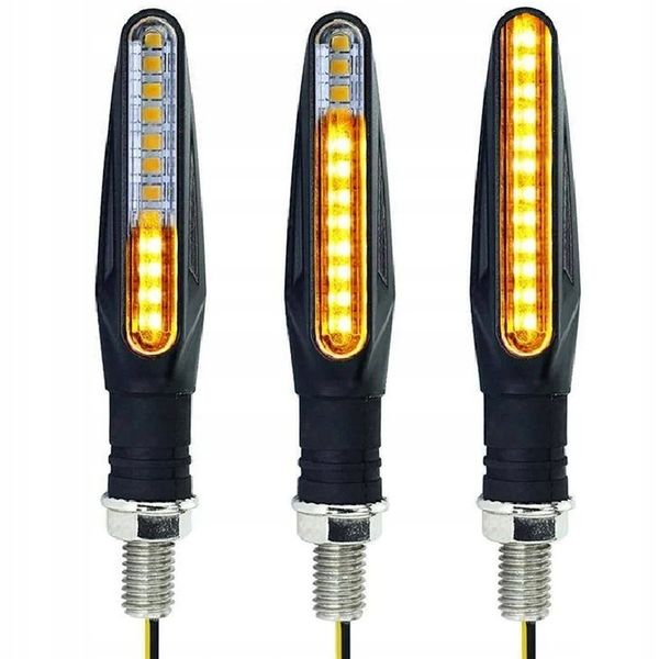 KIERUNKOWSKAZY LED MOTOCYKLOWE QUADA SKUTERA MOTORU M10 DYNAMICZNE QUAD zdjęcie 3