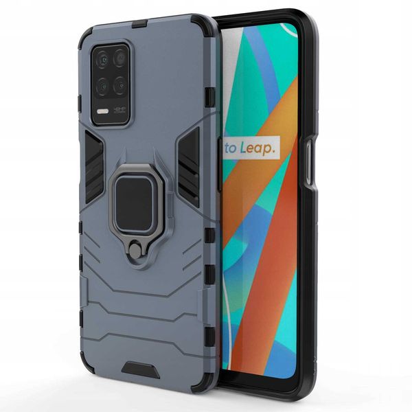 Spacecase X-Ring Realme 8 5G/Narzo 30 Niebieski zdjęcie 5