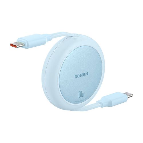 Kabel USB Baseus Free2Pull Mini USB-C do USB-C 60W, 1m (niebieski) na Arena.pl
