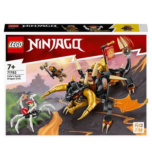 LEGO Ninjago Smok Ziemi Cole'a EVO 71782 na Arena.pl