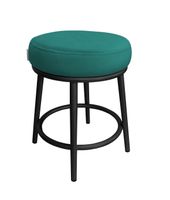 Taboret Ben noga metalowa czarna MG20